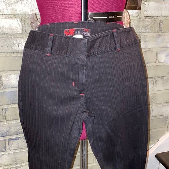 Kik Girl 🔥 Rare Pinstripe Pants - Picture 3 of 10